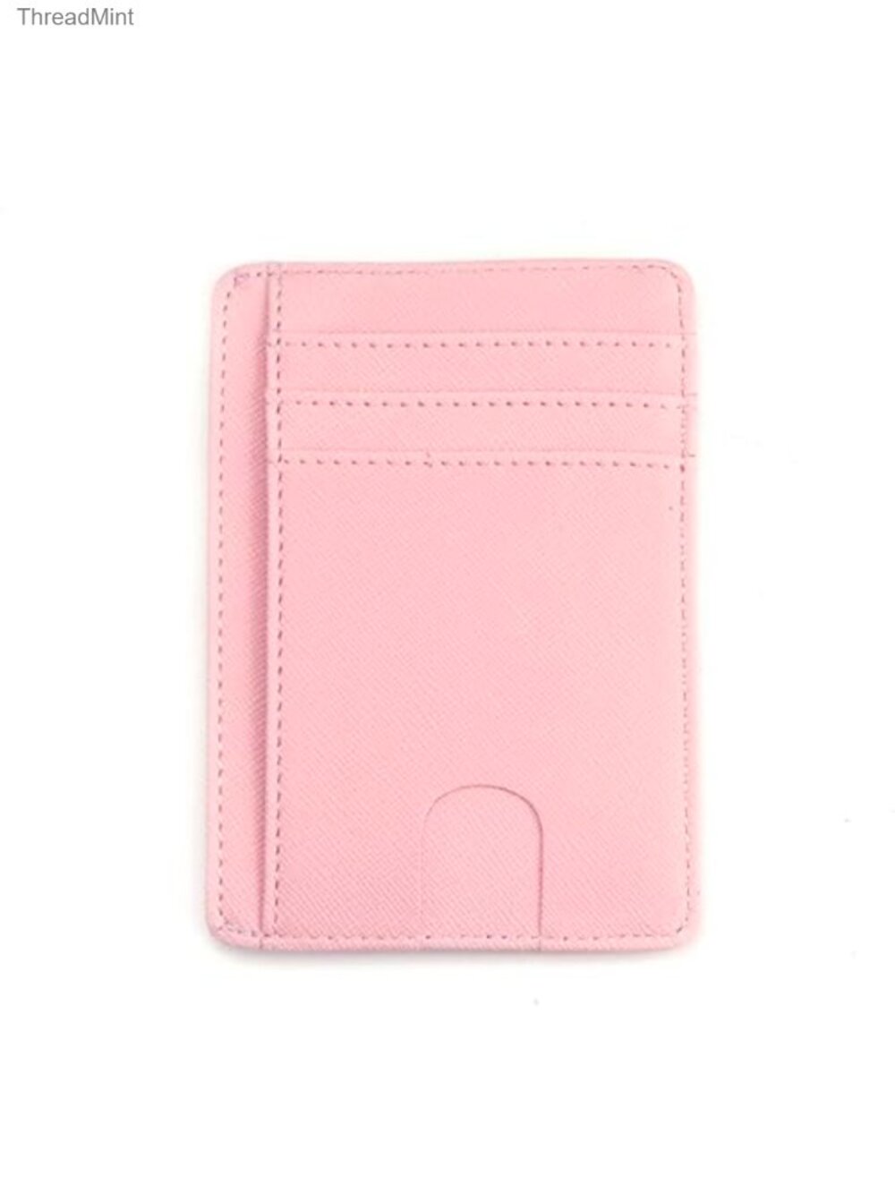 Slim RFID Blocking Faux Leather Wallet Credit Card Holder Minimalist